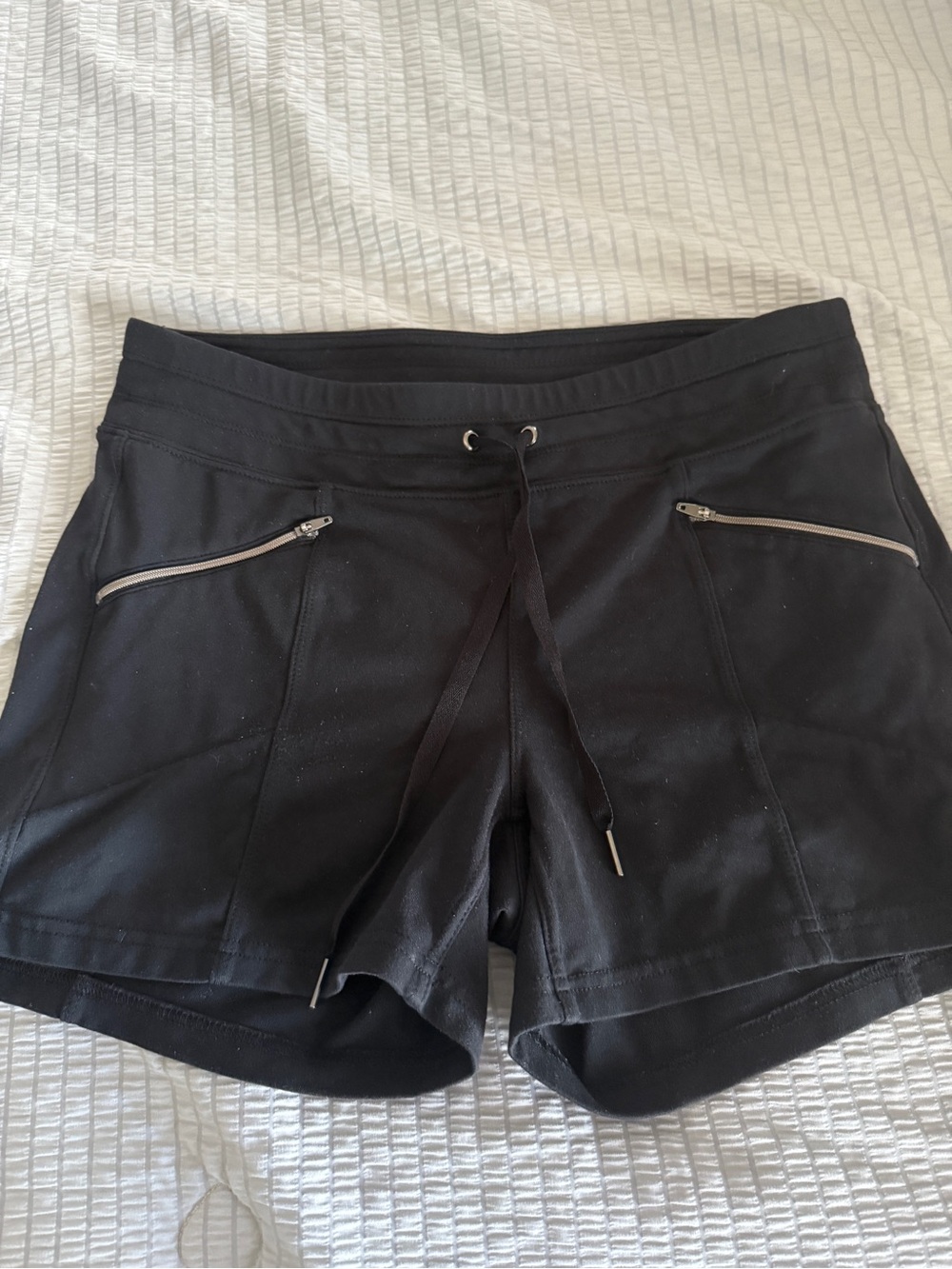 Athleta Black Women’s Drawstring Athletic Shorts